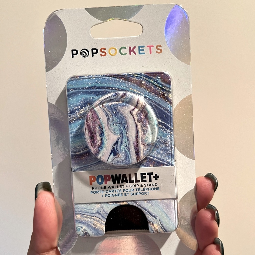 Brand new in packaging pop wallet plus